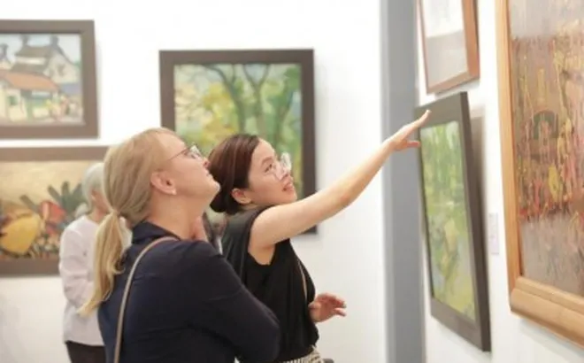 Trải nghiệm xem triển lãm tranh bằng công nghệ đồ họa chuyển động