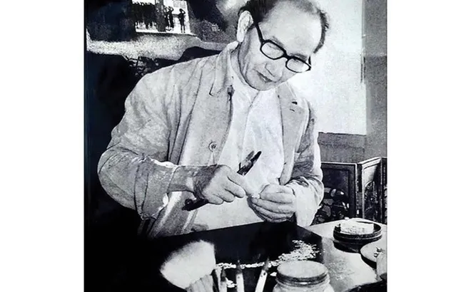 Sơn mài của Lê Quốc Lộc