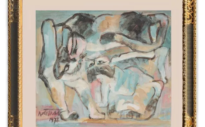 TRANH VẼ MÈO CỦA DANH HỌA NGUYỄN SÁNG