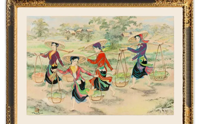 TRẦN VĂN THỌ VÀ TRANH LỤA