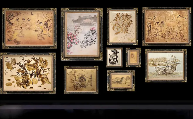 DANH HỌA NGUYỄN GIA TRÍ VỚI NHỮNG BỨC TRANH PHÁC THẢO