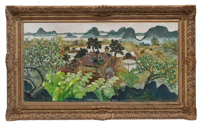 NGUYỄN TIẾN CHUNG VỚI TÁC PHẨM “PHONG CẢNH CHÙA THẦY” (1969)