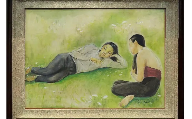 ALIX AYMÉ – KHOẢNH KHẮC NGHỈ NGƠI TRÊN LỤA