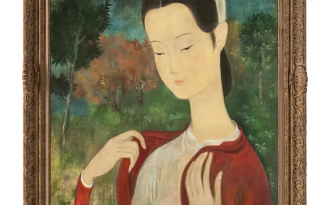 VŨ CAO ĐÀM – CHÂN DUNG THIẾU NỮ