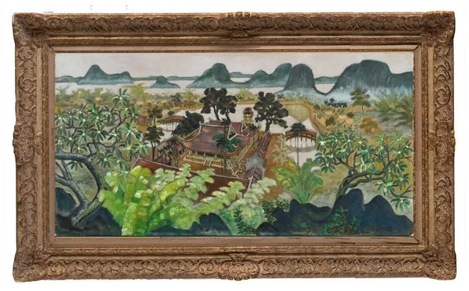 NGUYỄN TIẾN CHUNG VỚI TÁC PHẨM “PHONG CẢNH CHÙA THẦY” (1969)