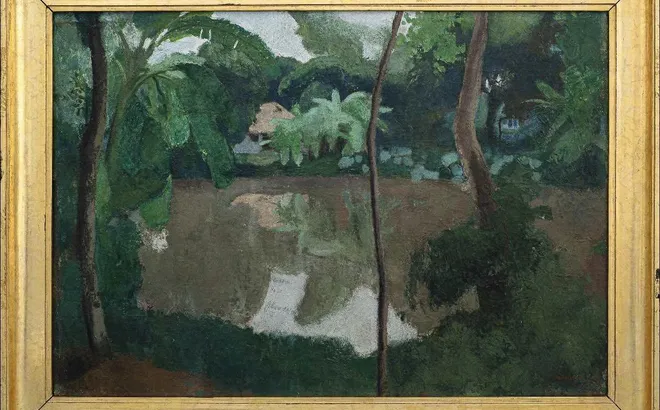 JOSEPH INGUIMBERTY (1896–1971) – “LA MARE TONKINOISE” (AO LÀNG BẮC BỘ)