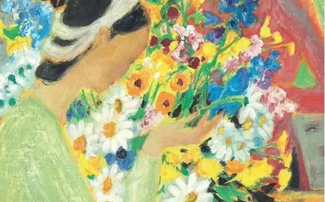 LÊ PHỔ (1907–2001) – “LA PRÉPARATION DU BOUQUET”