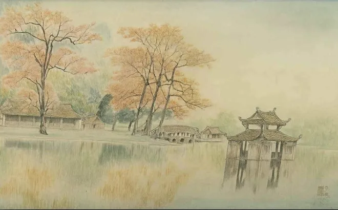 TRẦN DUY – “CHÙA THẦY”, “CHÙA LÁNG” VÀ “TRÚC VÀ TRĂNG ĐÊM”: BA KHÚC TĨNH LẶNG TRÊN LỤA