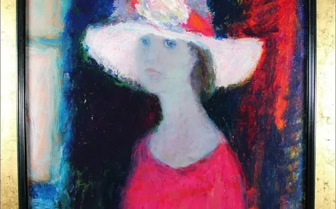 JEAN VOLANG (1921–2005) – “La Capeline Rose” và dấu ấn của một hoạ sĩ chân dung Pháp thế kỷ XX