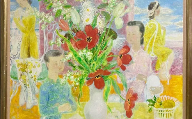 MỘT TÁC PHẨM ẤN TƯỢNG NGAY TỪ CÁI NHÌN ĐẦU TIÊN – KHỔ CỰC LỚN 145 × 145 CM